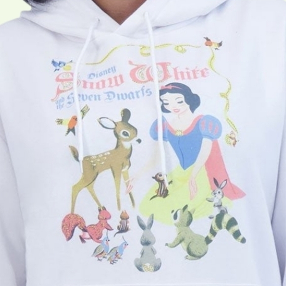 NWT Disney Snow White and Seven Dwarfs Fleece Lined Hoodie - Picture 6 of 9